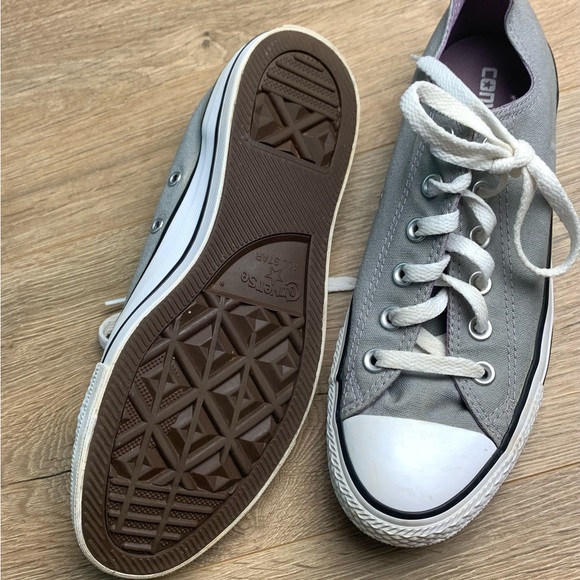 Converse All Star Gray Ladies Sneakers - Picture 5 of 9